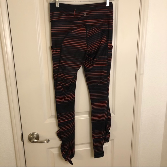Lululemon Speed Tight IV Twisted Dune leggings full length Alarming Black size 4 - Picture 11 of 14